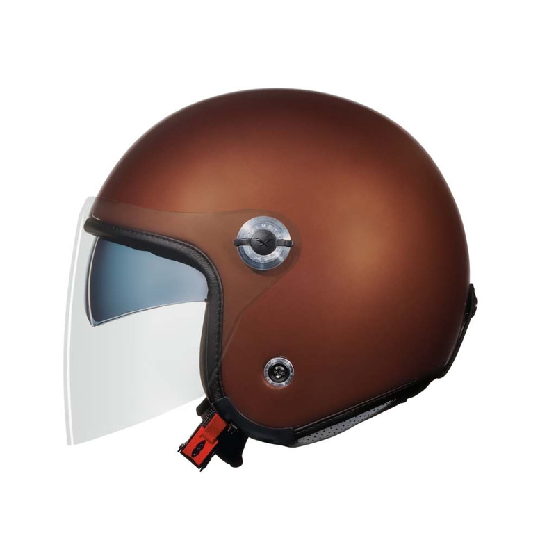 Nexx X70 Plain Chocolate Open Motorradhelm Ausverkauf