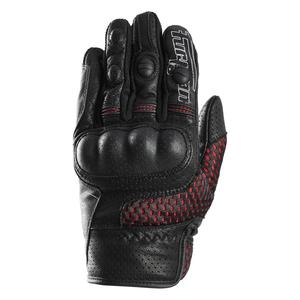 Furygan TD Air Motorradhandschuhe schwarz-rot-weiß