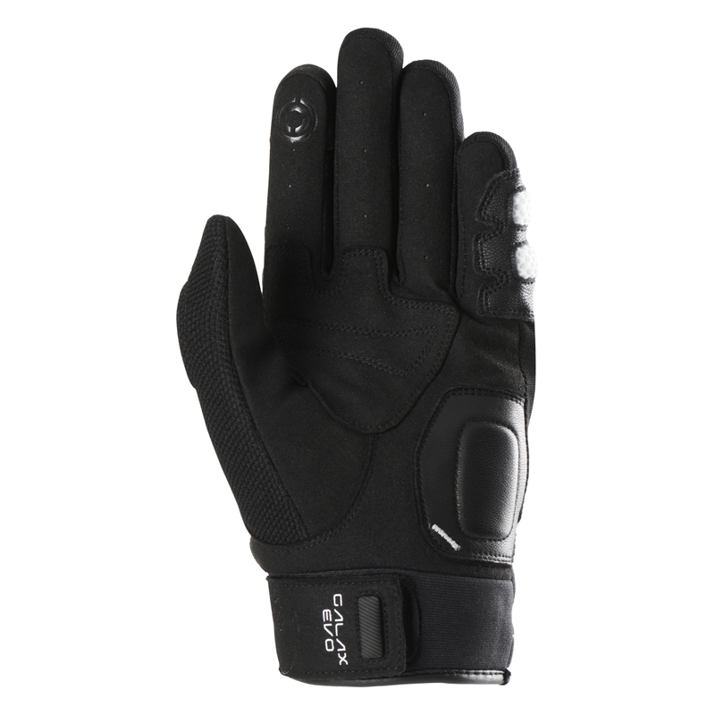 Furygan Galax EVO Motorradhandschuhe schwarz und weiß