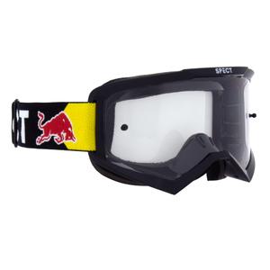 Motocrossbrille Red Bull Spect EVAN schwarz mit klaren Gläsern