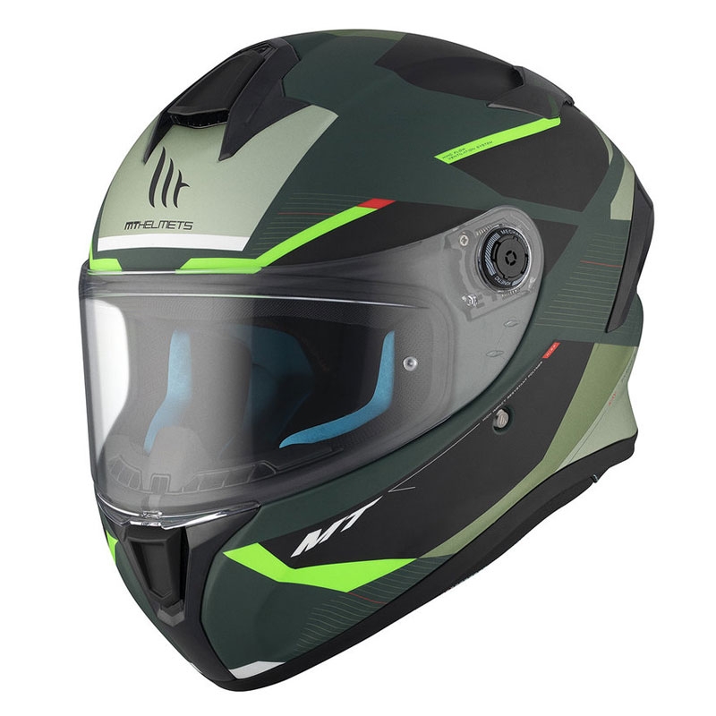 MT TARGO S KAY C6 Integral Motorradhelm matt schwarz-grün