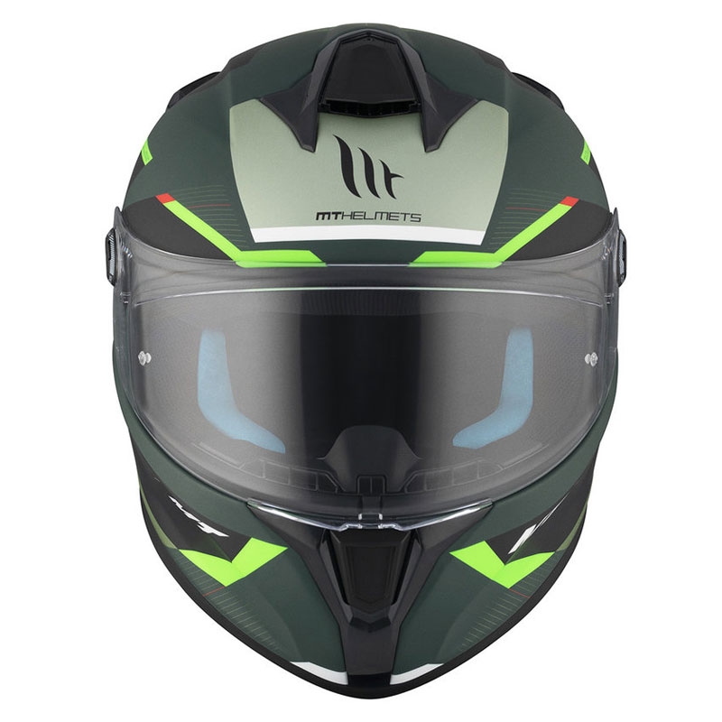 MT TARGO S KAY C6 Integral Motorradhelm matt schwarz-grün
