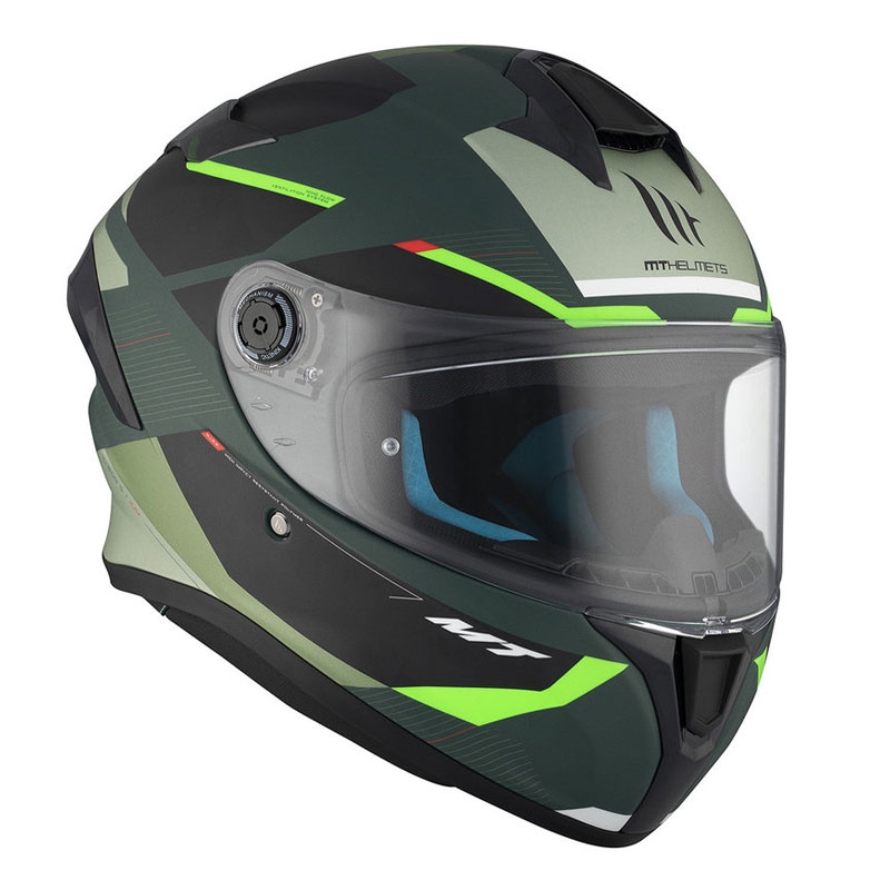 MT TARGO S KAY C6 Integral Motorradhelm matt schwarz-grün