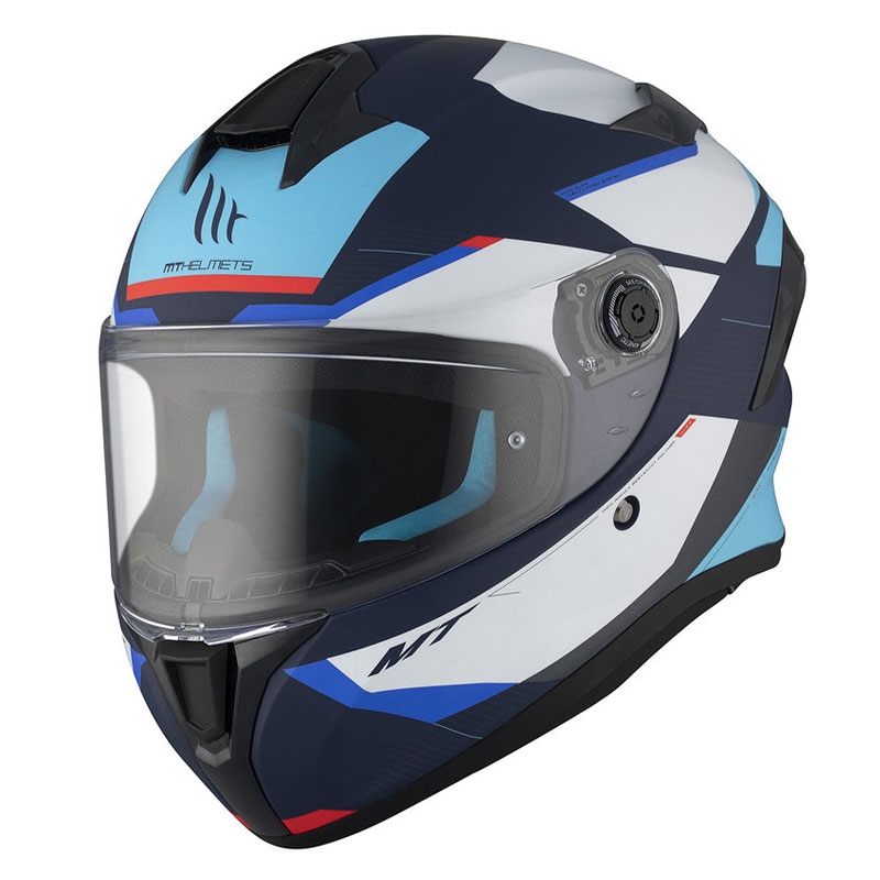 MT TARGO S KAY C7 Integral Motorradhelm matt blau-weiß
