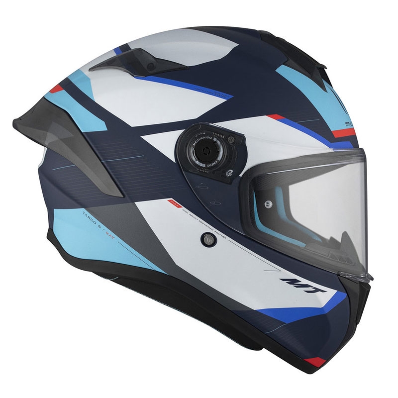MT TARGO S KAY C7 Integral Motorradhelm matt blau-weiß