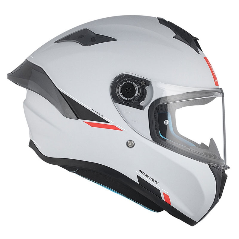 MT TARGO S SOLID A12 Integral Motorradhelm glänzend grau