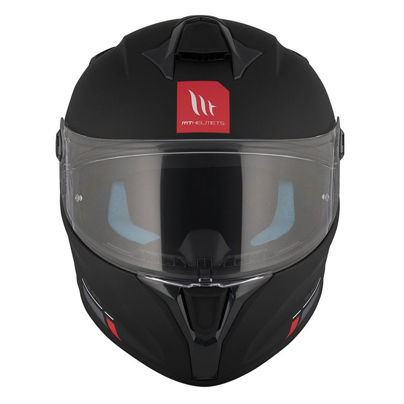MT TARGO S SOLID A1 Integral Motorradhelm mattschwarz