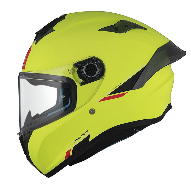 MT TARGO S SOLID A3 Integral Motorradhelm matt gelb