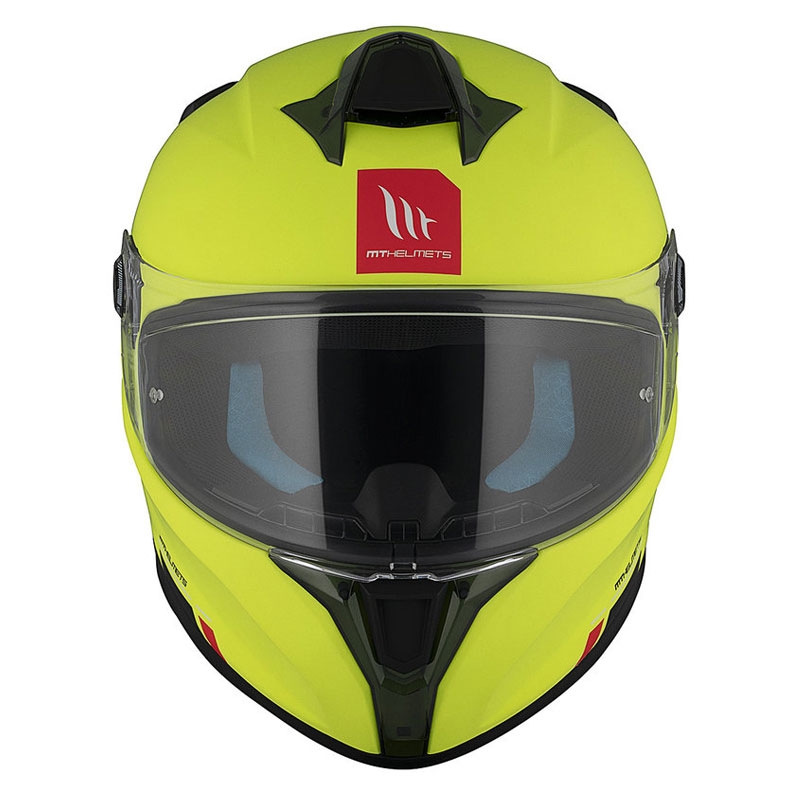 MT TARGO S SOLID A3 Integral Motorradhelm matt gelb