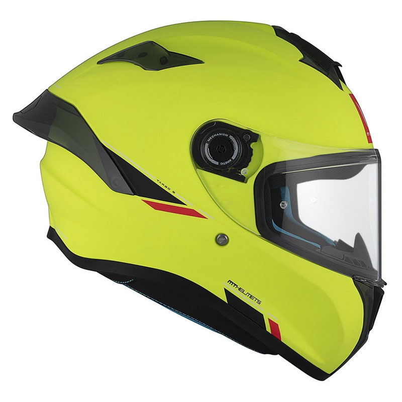 MT TARGO S SOLID A3 Integral Motorradhelm matt gelb