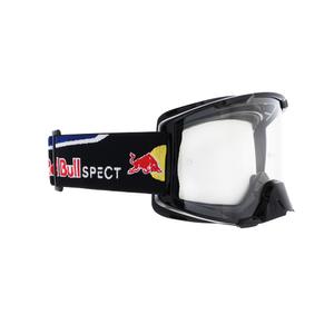 Motocrossbrille Red Bull Spect STRIVE S schwarz mit klaren Gläsern