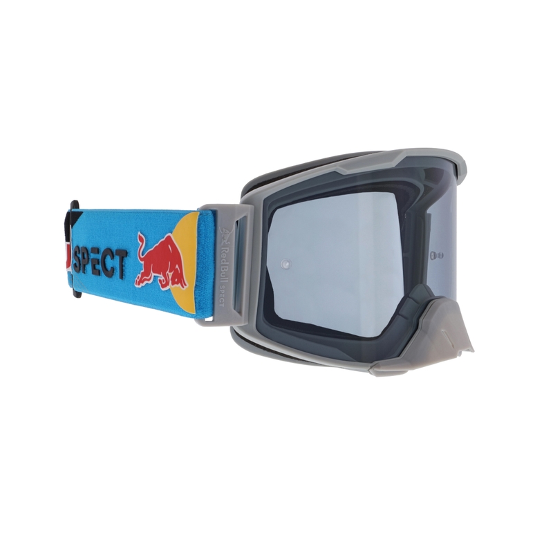 Motocrossbrille Red Bull Spect STRIVE S grau mit Rauchglas