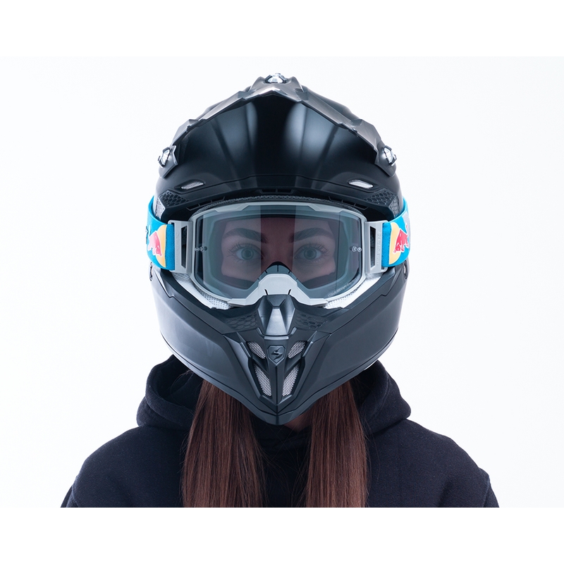 Motocrossbrille Red Bull Spect STRIVE S grau mit Rauchglas