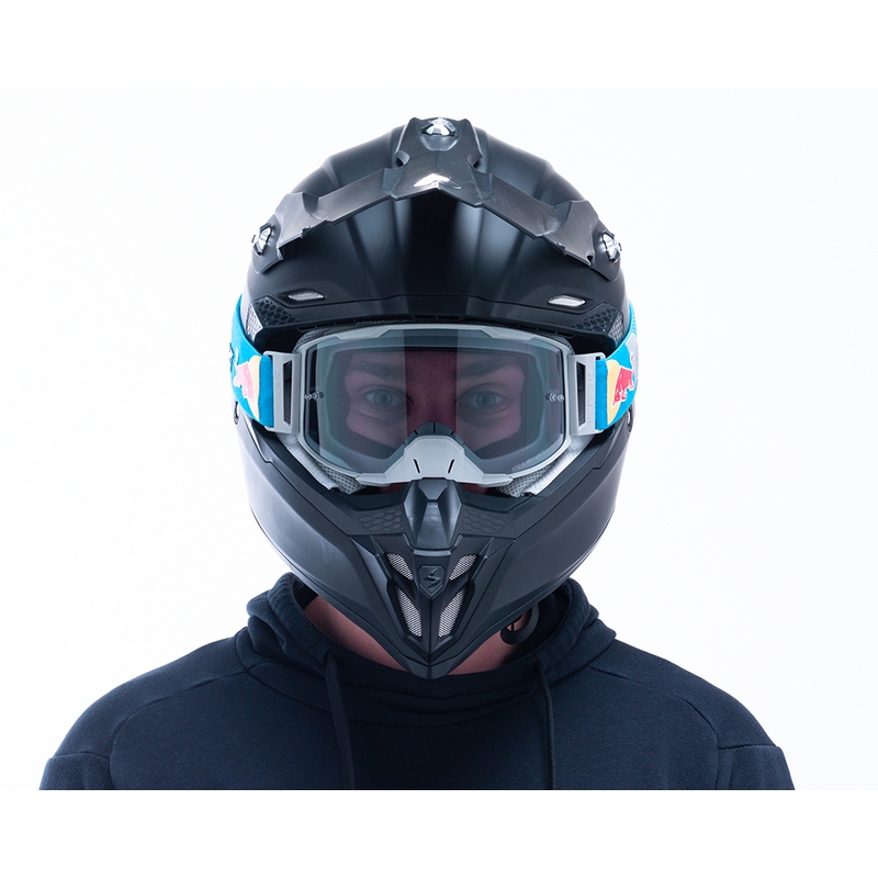 Motocrossbrille Red Bull Spect STRIVE S grau mit Rauchglas