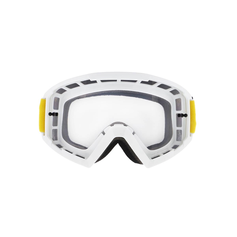 Motocrossbrille Red Bull Spect WHIP weiß mit klaren Gläsern