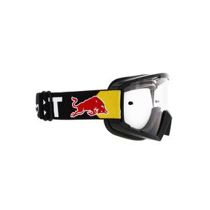 Motocrossbrille Red Bull Spect WHIP schwarz mit klaren Gläsern