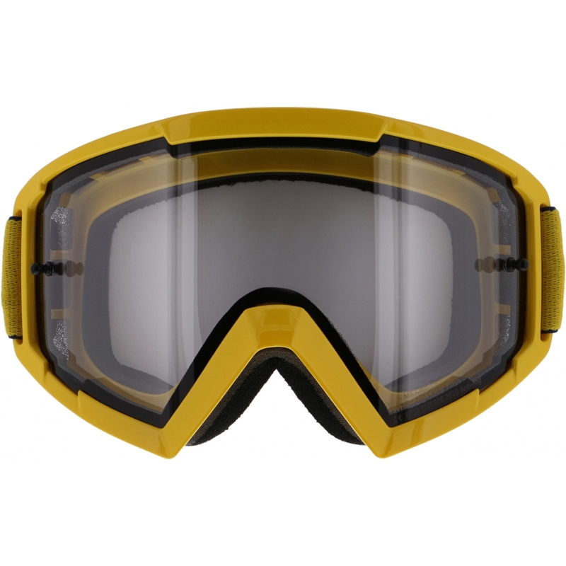 Motocrossbrille Red Bull Spect WHIP gelb mit klaren Gläsern