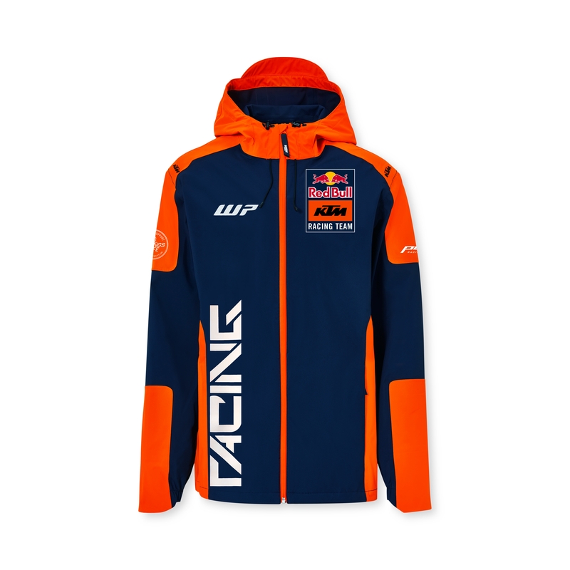 KTM Replica Team Hardshell-Jacke blau-orange Ausverkauf