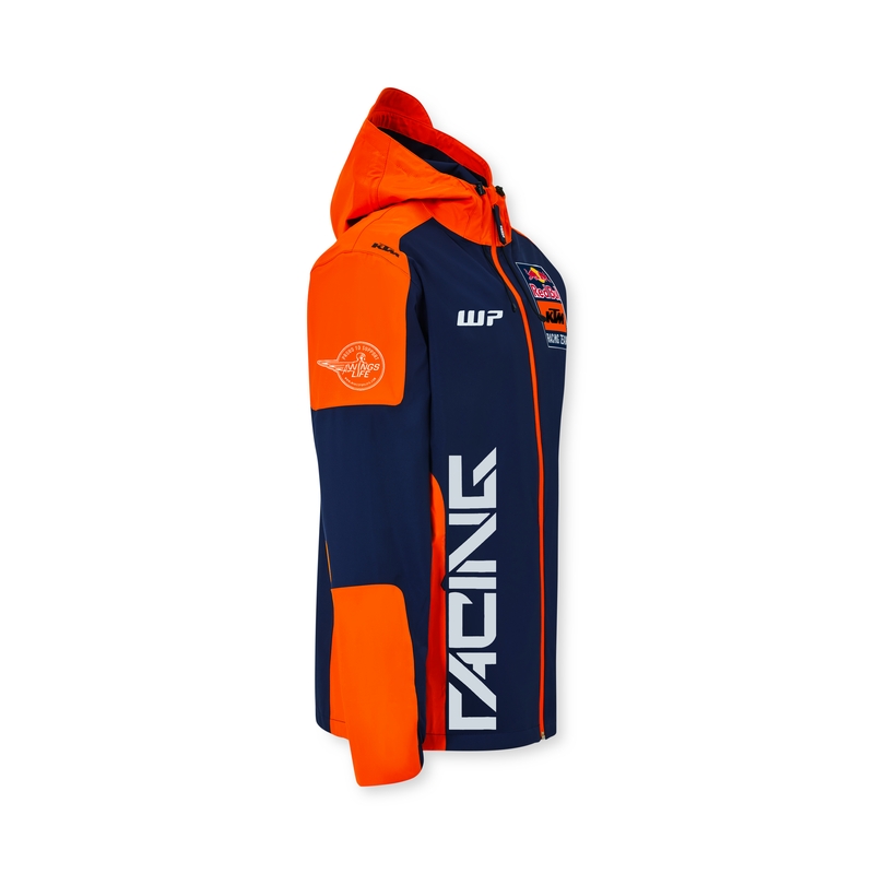 KTM Replica Team Hardshell-Jacke blau-orange Ausverkauf