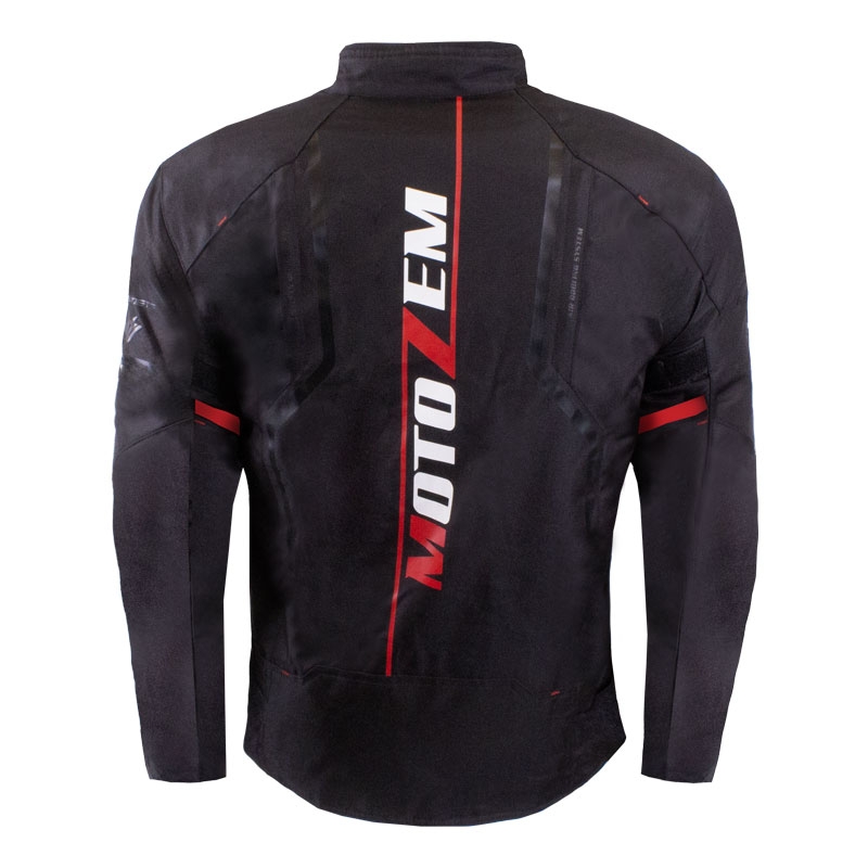 Motorradjacke MotoZem Team 2 schwarz