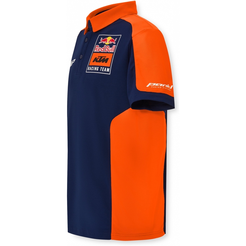 Poloshirt KTM Replica Team blau-orange Ausverkauf