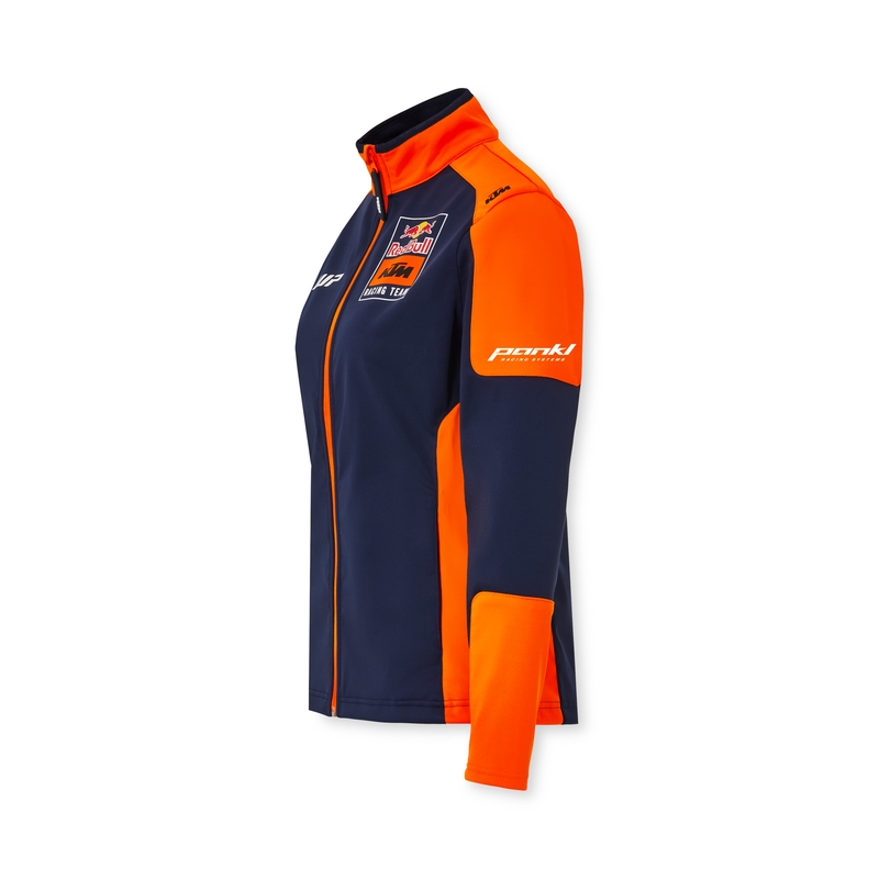 KTM Replica Team Damen Softshell-Jacke blau-orange