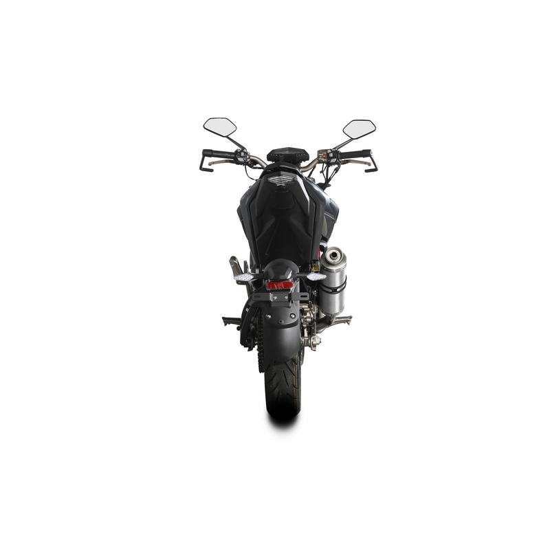 Auspuff komplett 1x1 STORM GP Edelstahl für ZONTES ZT 125 2021-2024