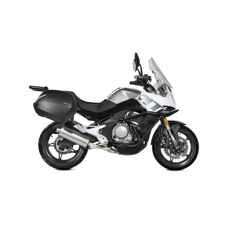 Auspuffendstück STORM OVAL Edelstahl