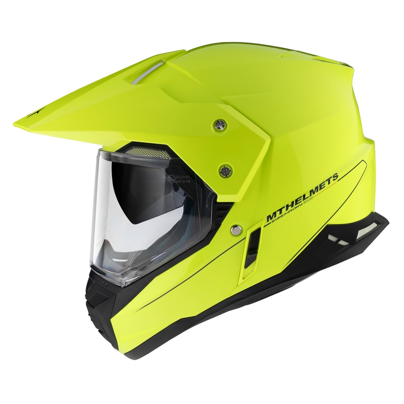 Enduro-Helm MT Synchrony Duosport SV fluo gelb