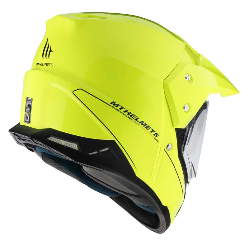 Enduro-Helm MT Synchrony Duosport SV fluo gelb