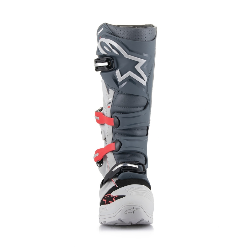 Alpinestars Tech 7 Enduro 2024 grau-fluo-schwarz Motorradstiefel