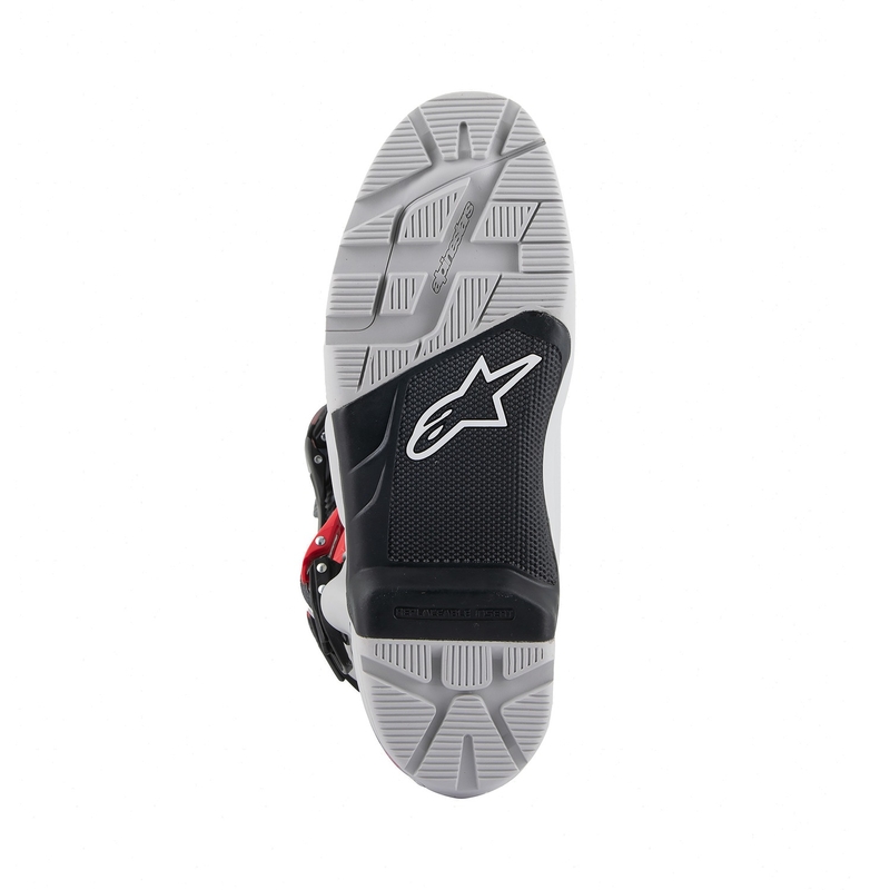 Alpinestars Tech 7 Enduro 2024 grau-fluo-schwarz Motorradstiefel