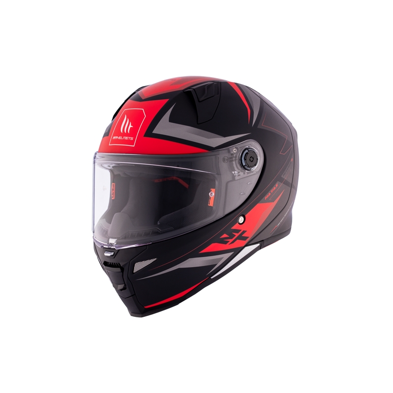 MT REVENGE 2 S HATAX B5 schwarz-grau-weiß Integral-Motorradhelm