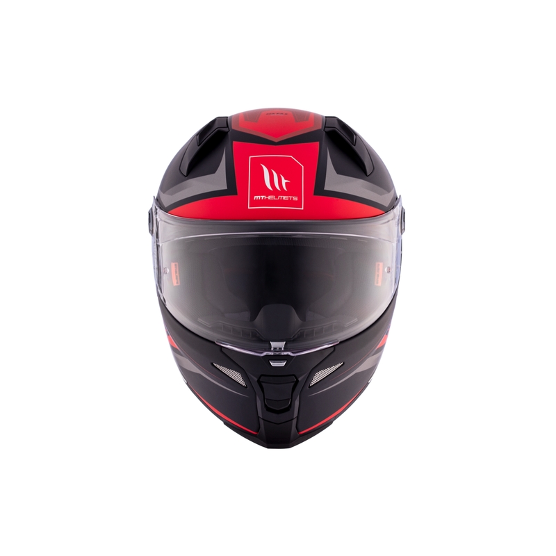 MT REVENGE 2 S HATAX B5 schwarz-grau-weiß Integral-Motorradhelm