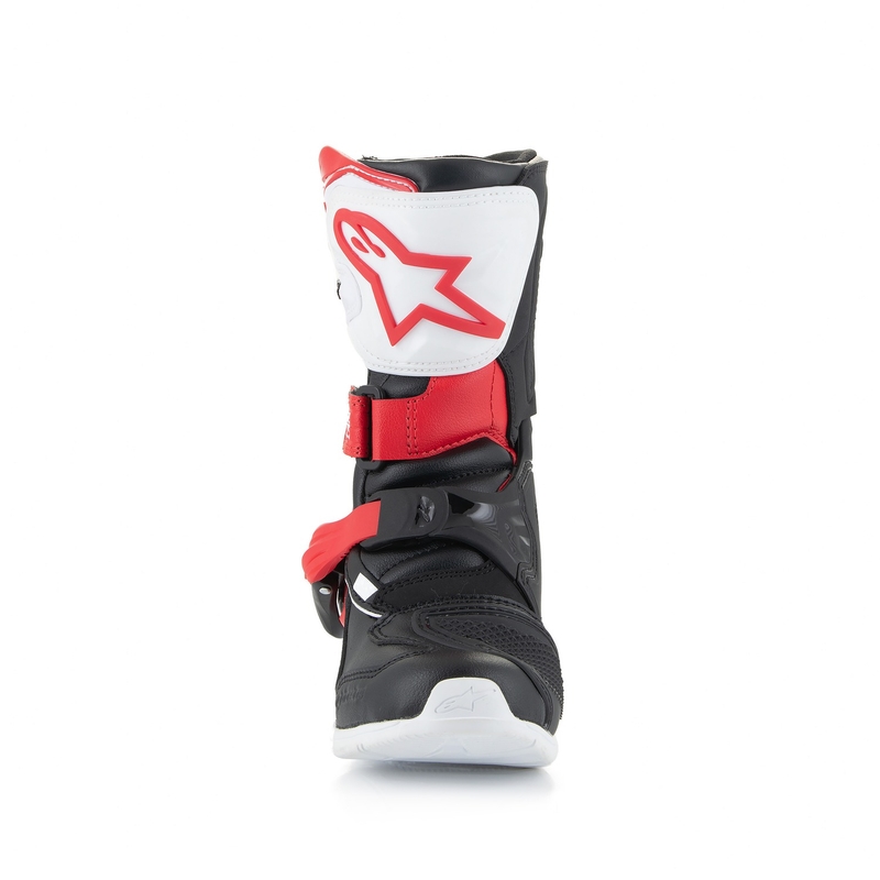Alpinestars Tech 3S Kids 2024 Schwarz, Weiß und Rot Motorradstiefel für Kinder