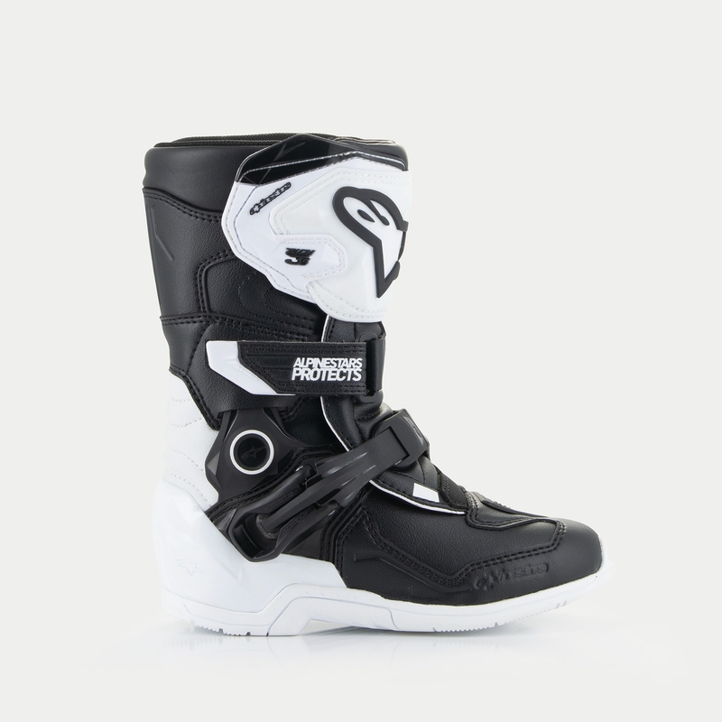 Motorradstiefel Alpinestars Tech 3S Kinder Weiß-Schwarz