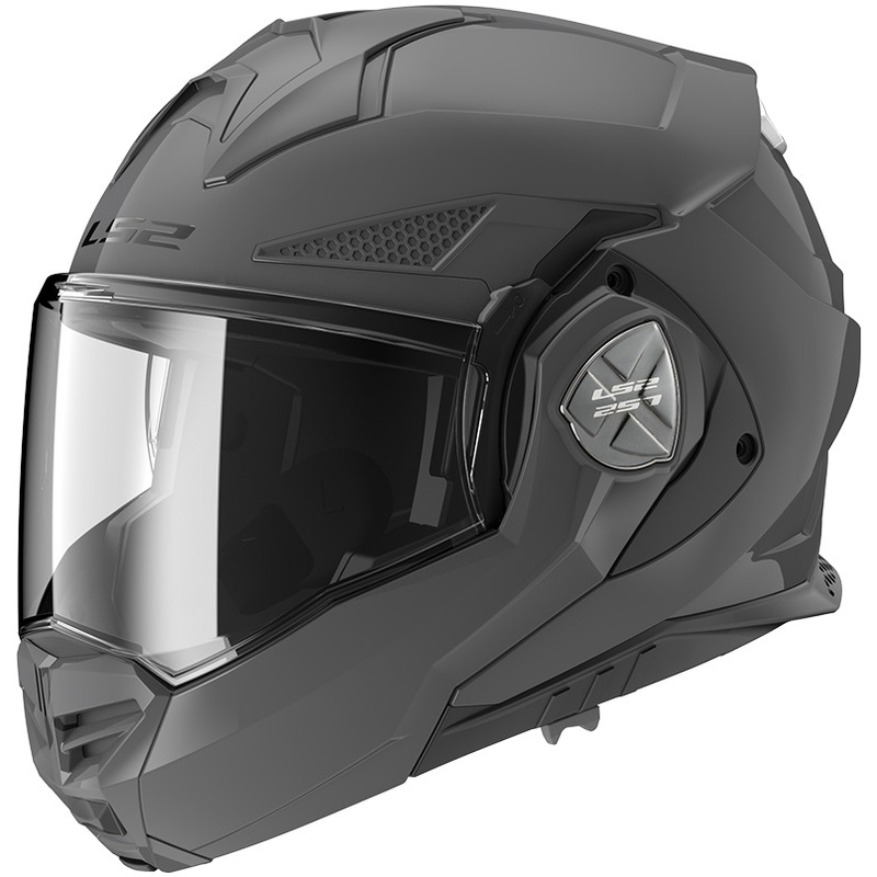 Klappbarer Motorradhelm LS2 FF901 Advant X Solid Nardo grau