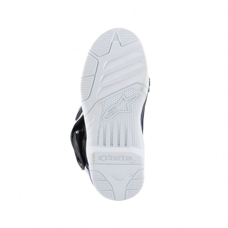 Alpinestars Tech 3S Kinder Motorradstiefel Weiß-Schwarz-Blau