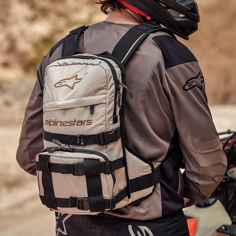 Rucksack Alpinestars Techdura Tactical grau-schwarz 9 l