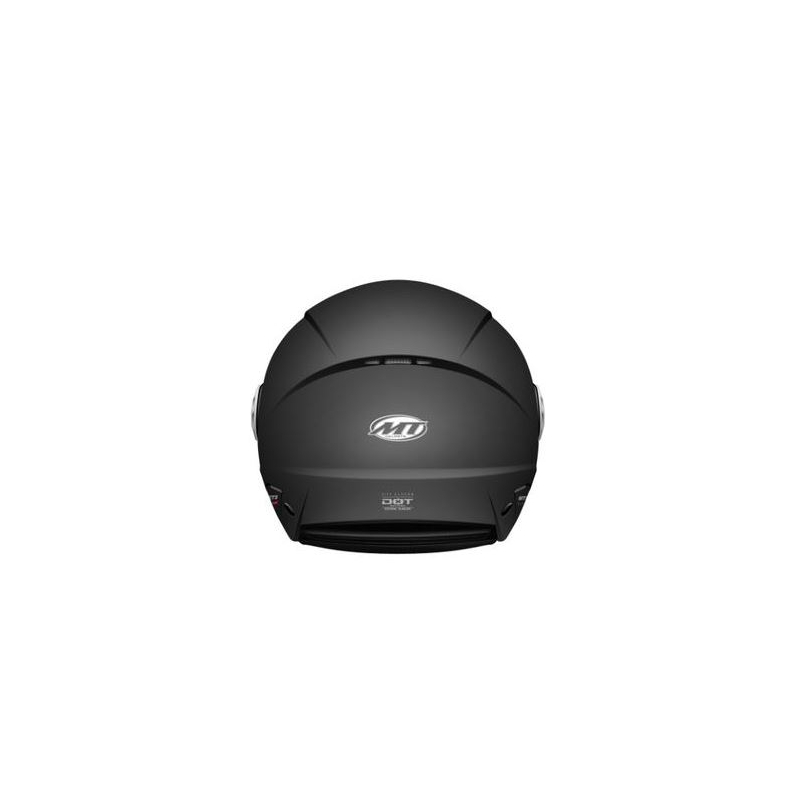 MT City Eleven SV offener Motorradhelm schwarz matt Ausverkauf