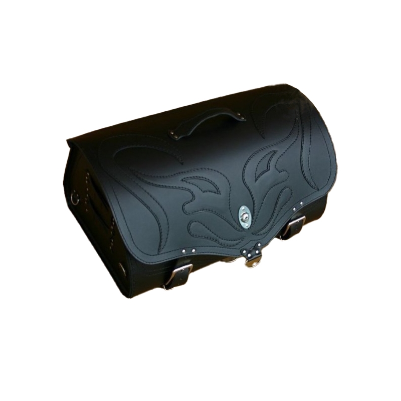 RSA K22 Black Demon schwarz 42 l Leder Motorradtasche