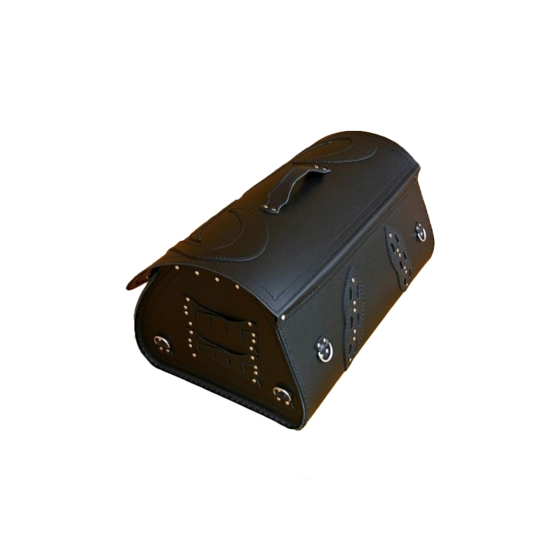 RSA K22 Black Demon schwarz 42 l Leder Motorradtasche