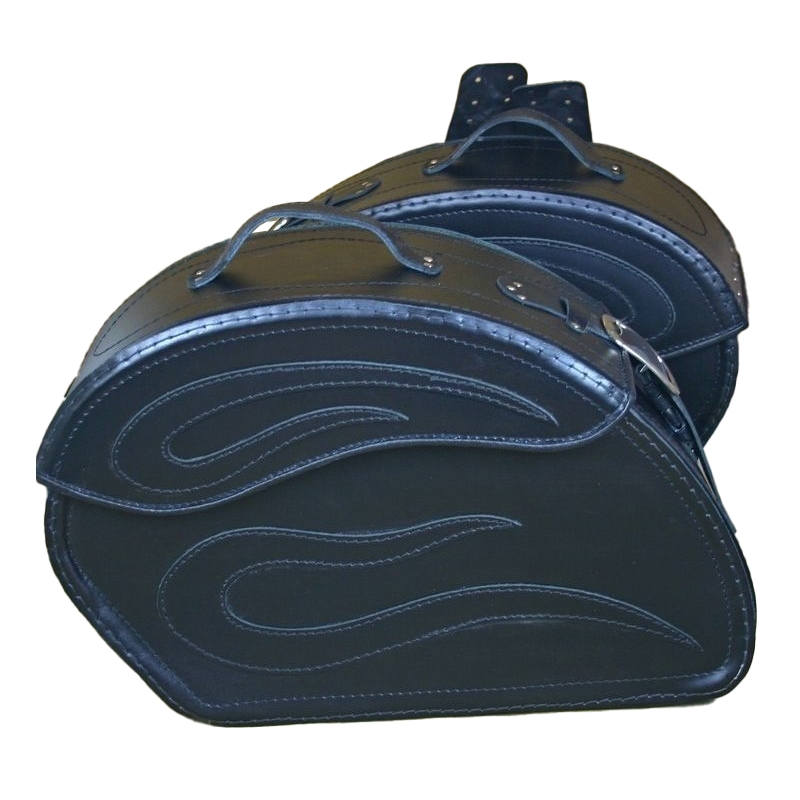 Leder-Motorradtaschen RSA S152 schwarz 18 l