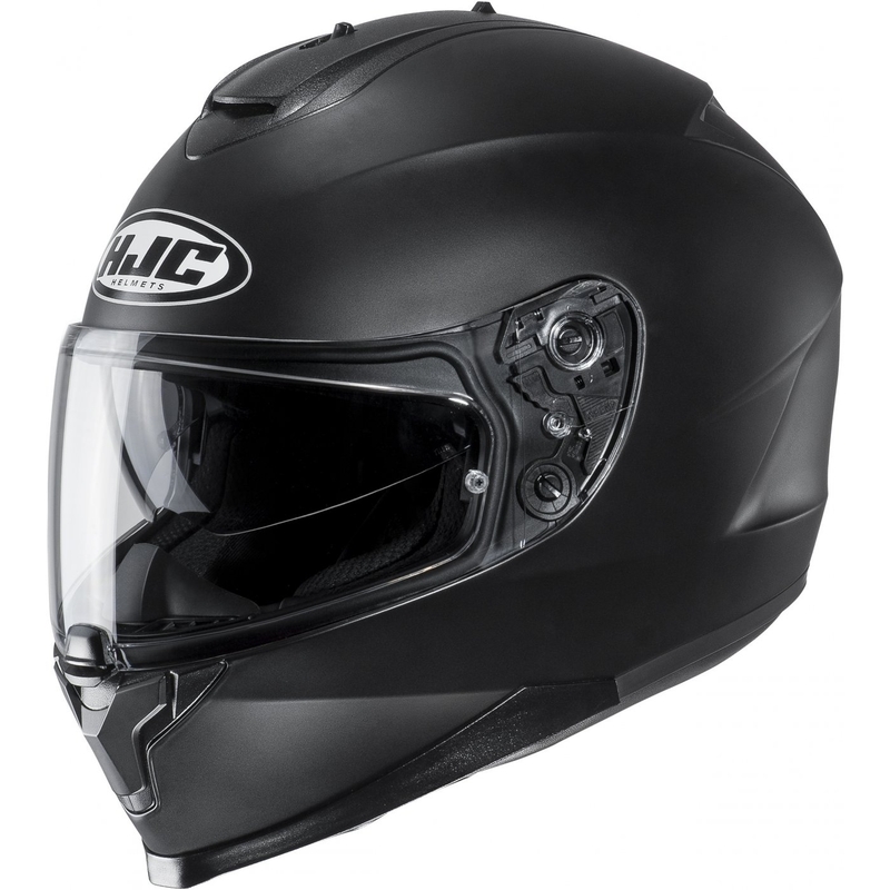 Integral Motorradhelm HJC C70N Solid matt schwarz