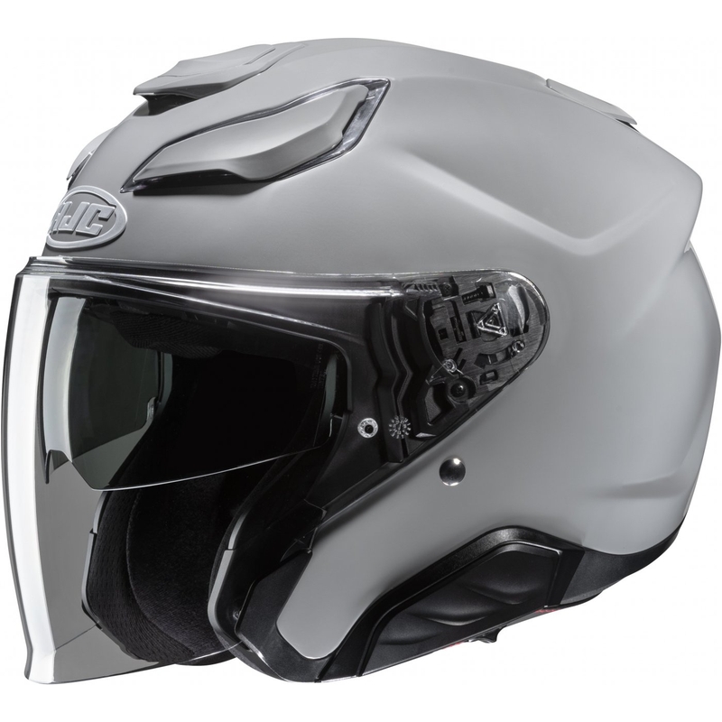 Offener Motorradhelm HJC F31 Solid grey