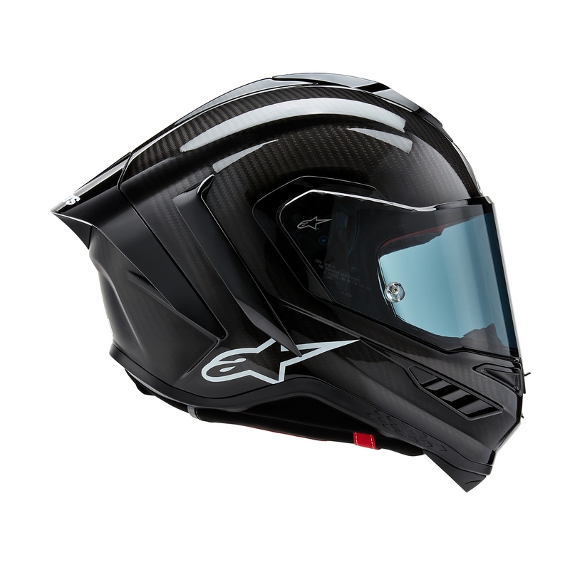 Integralhelm Motorrad Alpinestars Supertech R-10 Solid Carbonschwarz