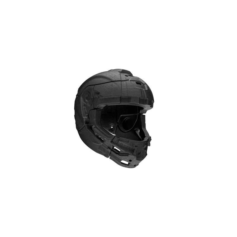 Integralhelm Motorrad Alpinestars Supertech R-10 Solid Carbonschwarz