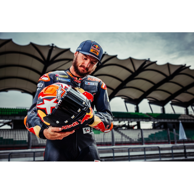 Integralhelm Motorrad Alpinestars Supertech R-10 Solid Carbonschwarz