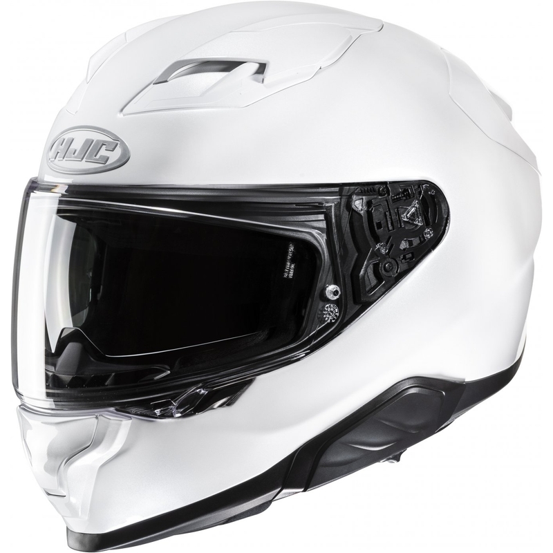 Integraler Motorradhelm HJC F71 Solid Perlweiß
