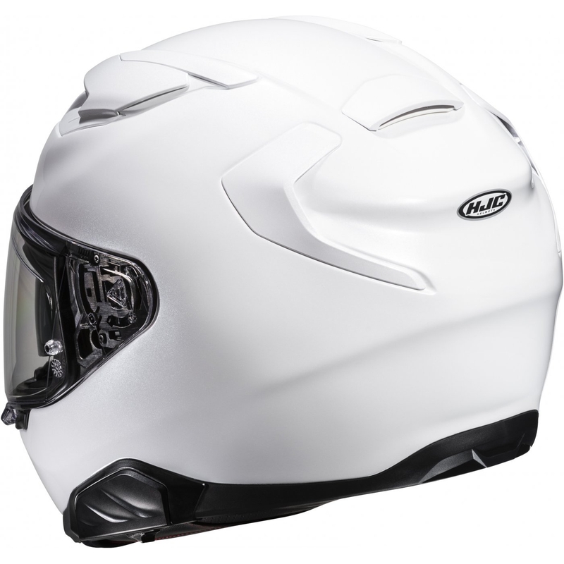 Integraler Motorradhelm HJC F71 Solid Perlweiß